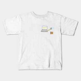 Oh no, coffee spill! Kids T-Shirt